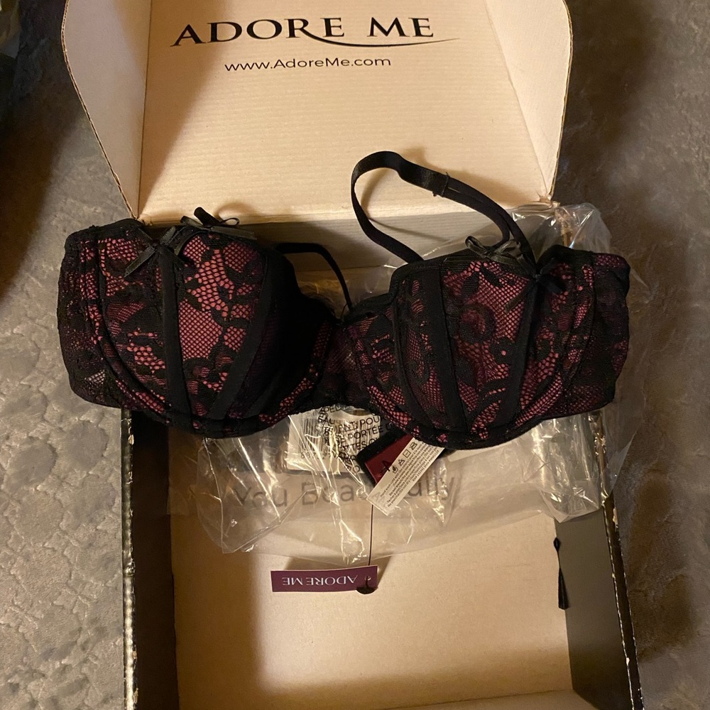 NEVER WORN!! Adore me adore and panty set!!